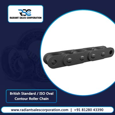 British Standard / ISO Oval Contour Roller Chain